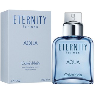 น้ำหอม ผู้ชาย Calvin Klein Eternity Aqua For Men 200 ml. EDT ของแท้ 100% กล่องซีล