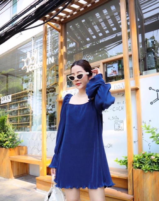 ชุดเดรสแฟชั่นสไตล์เกาหลี Freesize-Big Size ราคาถูกมาก No.014