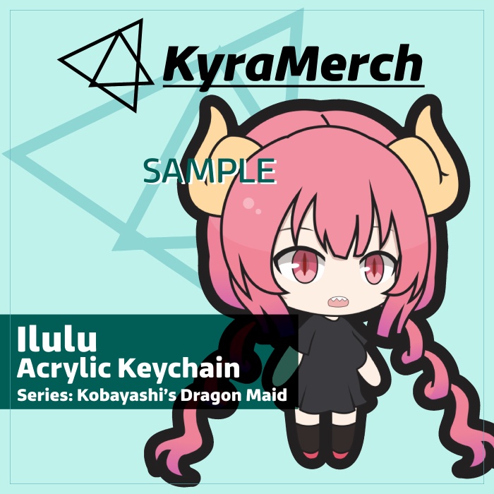 พวงกุญแจ Ilulu แม่บ้านโคบายาชิ
 | ตัวแทนจําหน่าย Fanmerch Anime Kyramerch