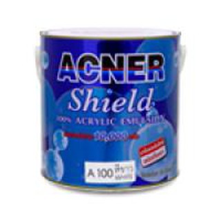 สี ACNER SHIELD สีอครีลิค 100% ชนิดกึ่งเงา ขนาด 3.785 ลิตร ราคาพิเศษ!!!