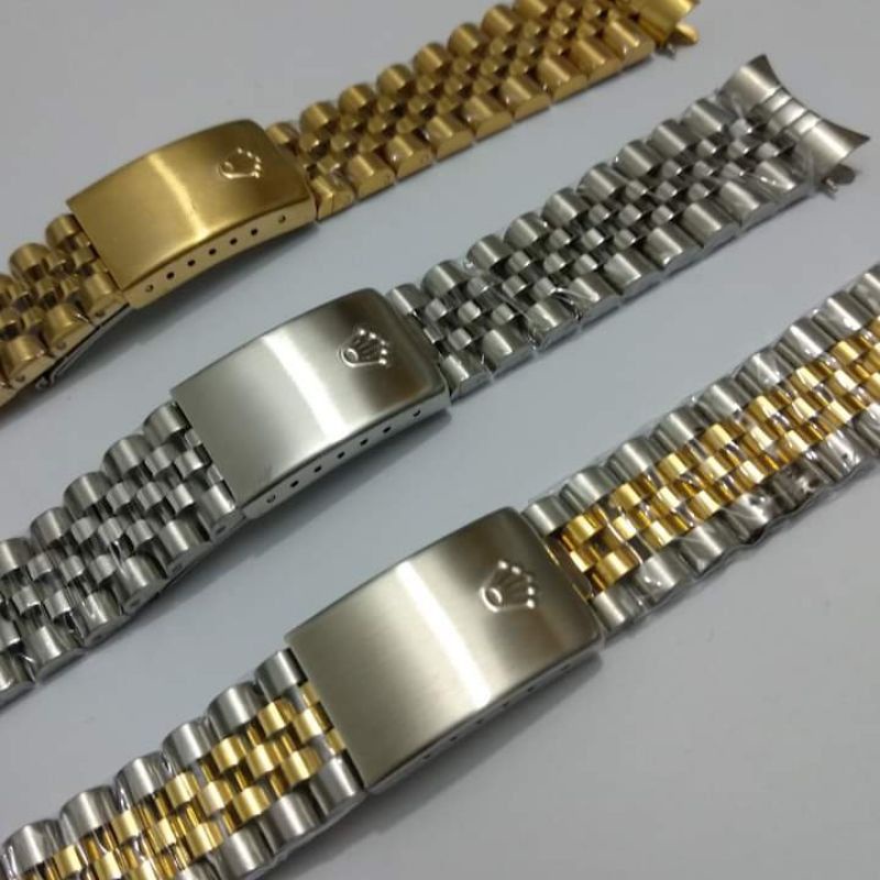 สายนาฬิกา Rolex สแตนเลส ขนาด 20 mm datejust คุณภาพ