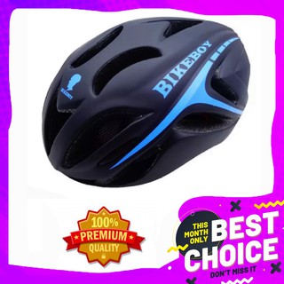 NP bike  BIKEBOY หมวกจักรยาน Helmet (Black/Blue)