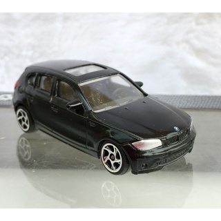 Majorette BMW Serie 1 - Black Color /Wheels 5SV /scale 1/58 (3 inches) no package