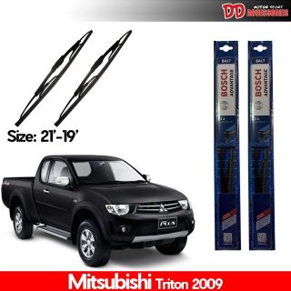 ใบปัดน้ำฝน BOSCH Mitsubishi Triton 2009 ของแท้ 100% !!!