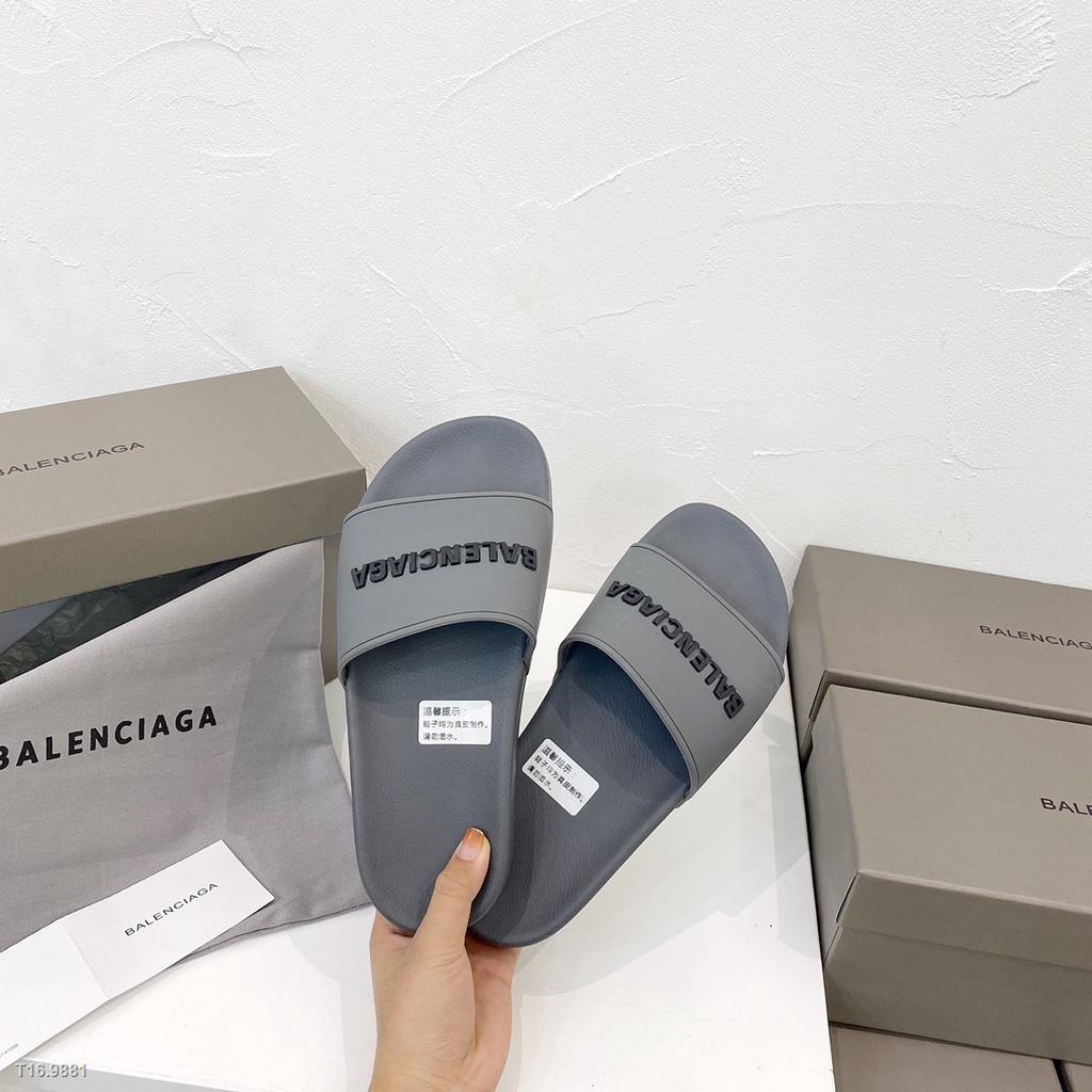 Balenciaga Flip Flop คู่รุ่น 2021S PU Foam Outsole Dermis Lining มีให้ ...