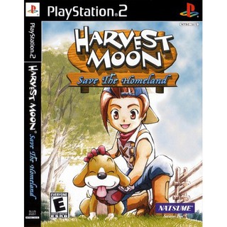 แผ่นเกมส์ Harvest Moon Save the Homeland แผ่นCD PS2 Playstation2 คุณภาพสูง ราคาถูก