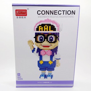 ตัวต่อการ์ตูนฮอต น่ารักมากๆ (ตัวต่อเฟือง) Lechuan 66011 จำนวนตัวต่อ 2431 ชิ้น