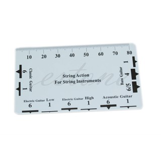 LIDU1 ✔ Guitar Fritz Ruler String Pitch Ruler Action Ruler Card Vernier Caliper