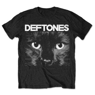 เสื้อยืดแขนสั้น พิมพ์ลายการ์ตูน Deftones Sphinx ทรงปกติ สําหรับผู้ชาย