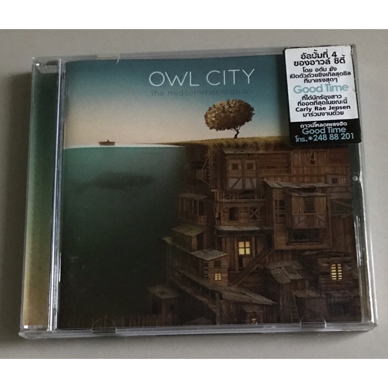 ซีดีเพลง ของแท้ ลิขสิทธิ์ มือ 2 สภาพดีราคา 219 บาท “owl City” อัลบั้ม “the Midsummer Station 9815