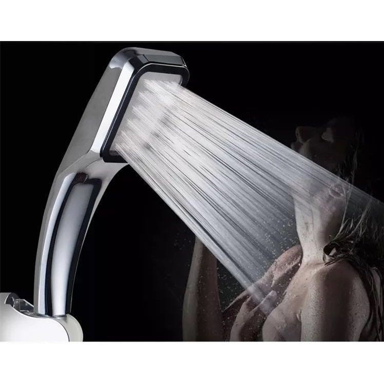 ฝักบัว ฝักบัวแรงดันสูง 300 รู ฝักบัวเพิ่มแรงดัน ❌ไม่มีตัวกรอง❌รุ่น1574