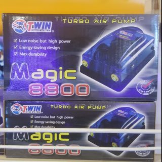 ปั๊มลม Magic8800 2หัว