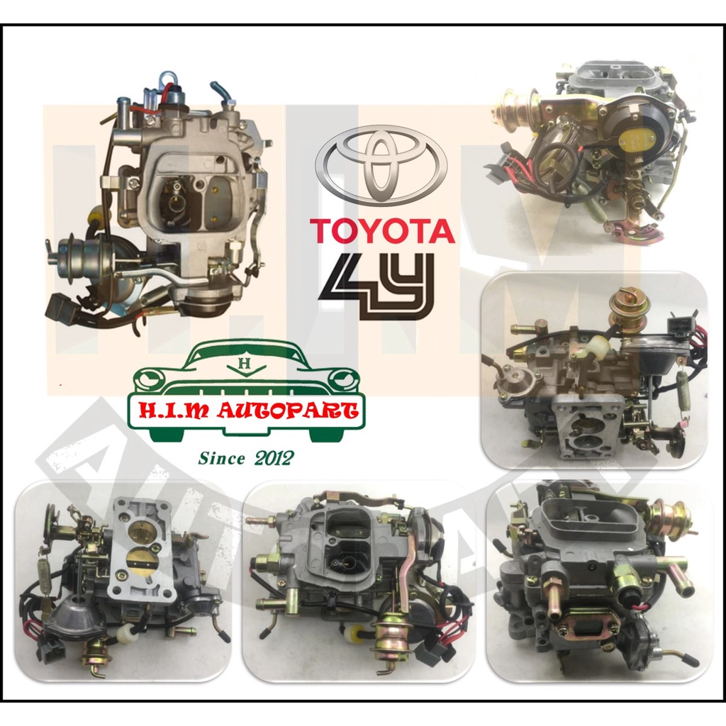 คาบิว (คาร์บูเรเตอร์ CARBURETOR) TOYOTA 4Y ' 1RZ ' 2RZ