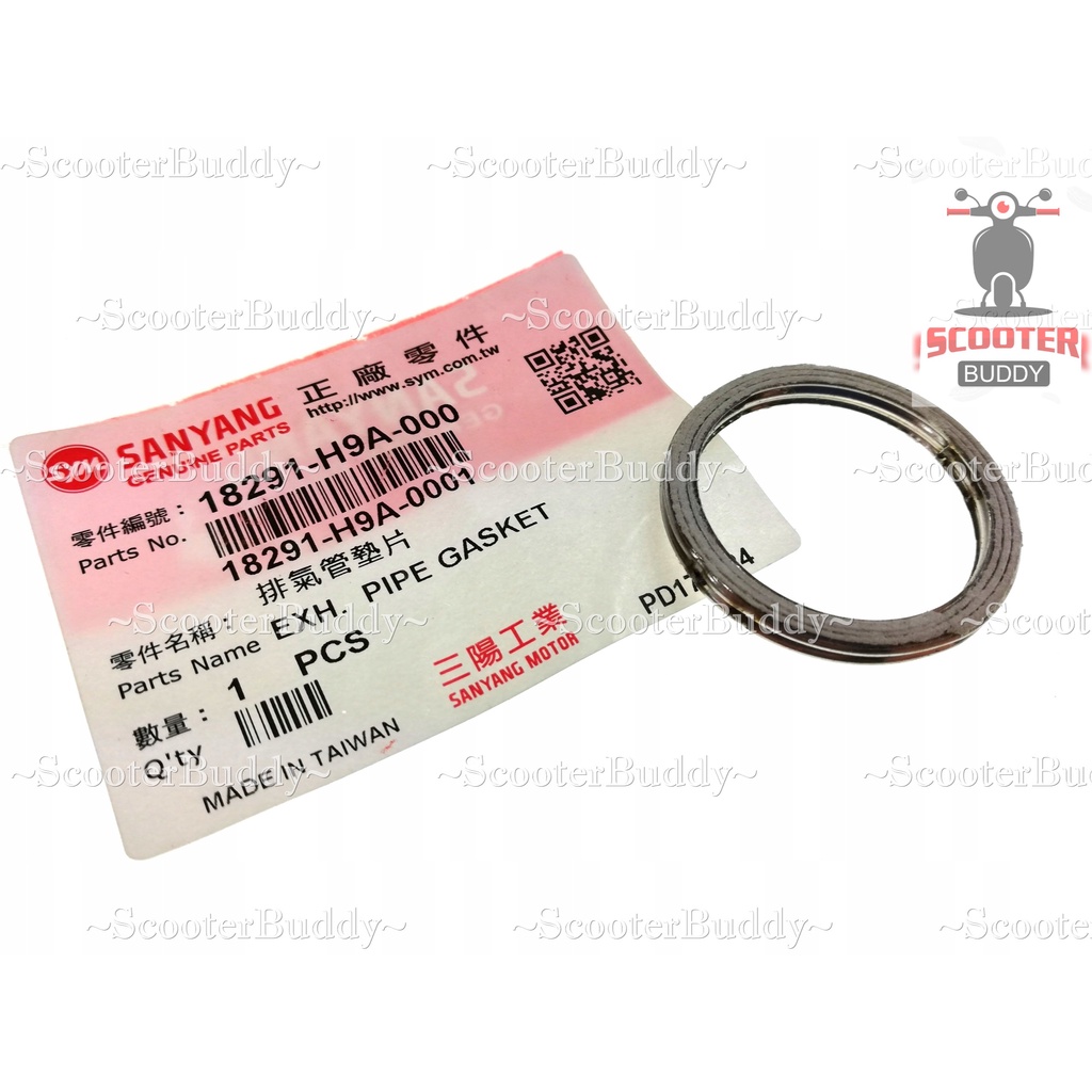 SYM VF3i, Symphony Evo250i, EX ปะเก็นท่อ (18291-H9A-000)