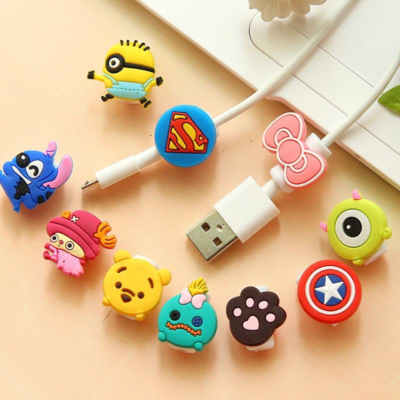 ตัวล็อค CCP ตัวละ มีครบทุกลาย ตัวล็อคสายชาร์จ กันสายหัก By MUISUNGSHOP