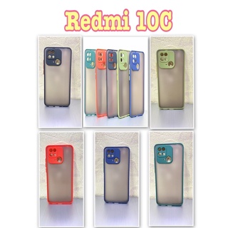 Redmi10C 🥰พร้​อมส่ง🇹🇭🥰เคสขอบนิ่มหลังแข็งขุ่นคลุมกล้องFor Redmi 10C