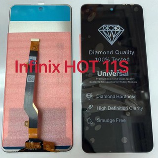 LCD INFINIX HOT11S  LCDหน้าจอ  พร้อมทัชสกรีน  JAMEMAXแถมฟรีไขควง +กาวติดหน้าจอ