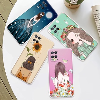 เคสโทรศัพท์ สาวสวย อ่อนนุ่ม เคส OPPO A54