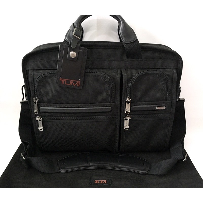 TUMI T PASS Laptop Briefcase Messenger Business Bag 26516  #Used #ของแท้ 💯มือสอง สภาพดีมากคะ สวยกริ๊บ