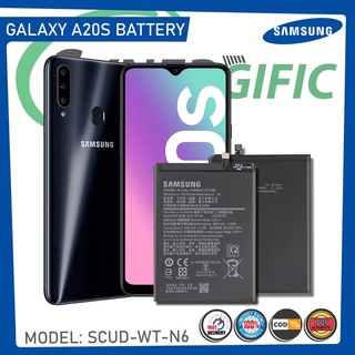 *แบตเตอรี่ Samsung Galaxy A20s ของแท้ รุ่น SCUD-WT-N6 แบต (4000mAh) ส่งตรงจาก กทม./รับประกัน 3เดือน...