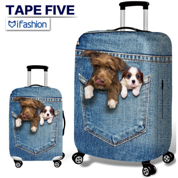 ผ้าคลุมกระเป๋าเดินทางกันน้ำหนา (not include suitcase)