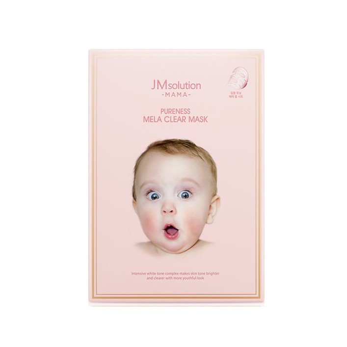 [JM SOLUTION] MAMA PURENESS MELA CLEAR MASK 10 ชิ้น