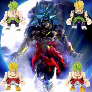 ของเล่นตัวต่อฟิกเกอร์ Dragon Ball Super Broly Son Goku Vegeta Broli Kanba ขนาดเล็ก สําหรับเด็ก