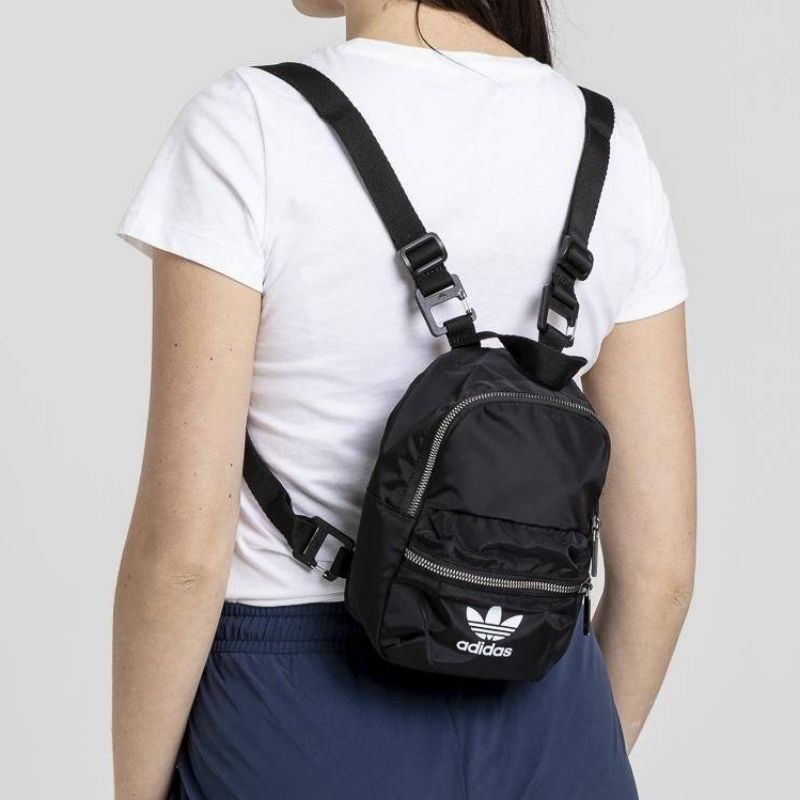 แท้ ADIDAS Mini Backpack เป้มินิ สีดำสีพีชสีแดงสีบานเย็น elfinbkk