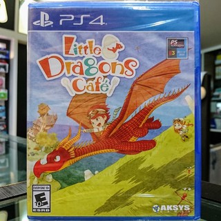 (ภาษาอังกฤษ) มือ1 Little Dragons Cafe แผ่นเกม PS4 แผ่นPS4 (เกมเด็ก)