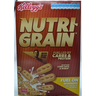 Kelloggs Nutri Gain Cereal 290g เคลล็อกส์ นูทรี เกรน 290 กรัม