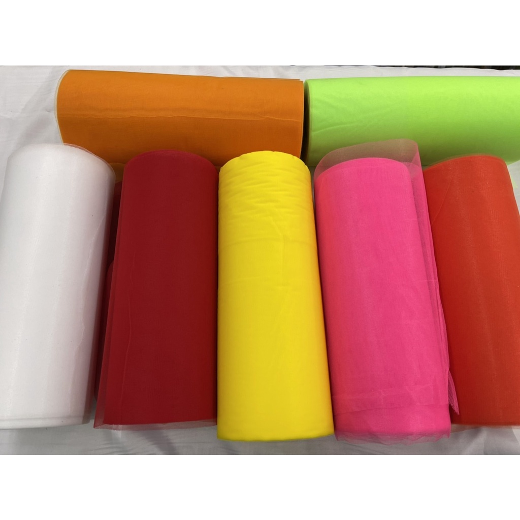 ผ้าแพร ผ้าสามสี เจ็ดสี ผูกรถ งานแต่ง งานบวช 3 สี 7 สี ผูกศาล แก้บน ต้นโพธิ์ ต้นไทร กว้าง 30ซม.