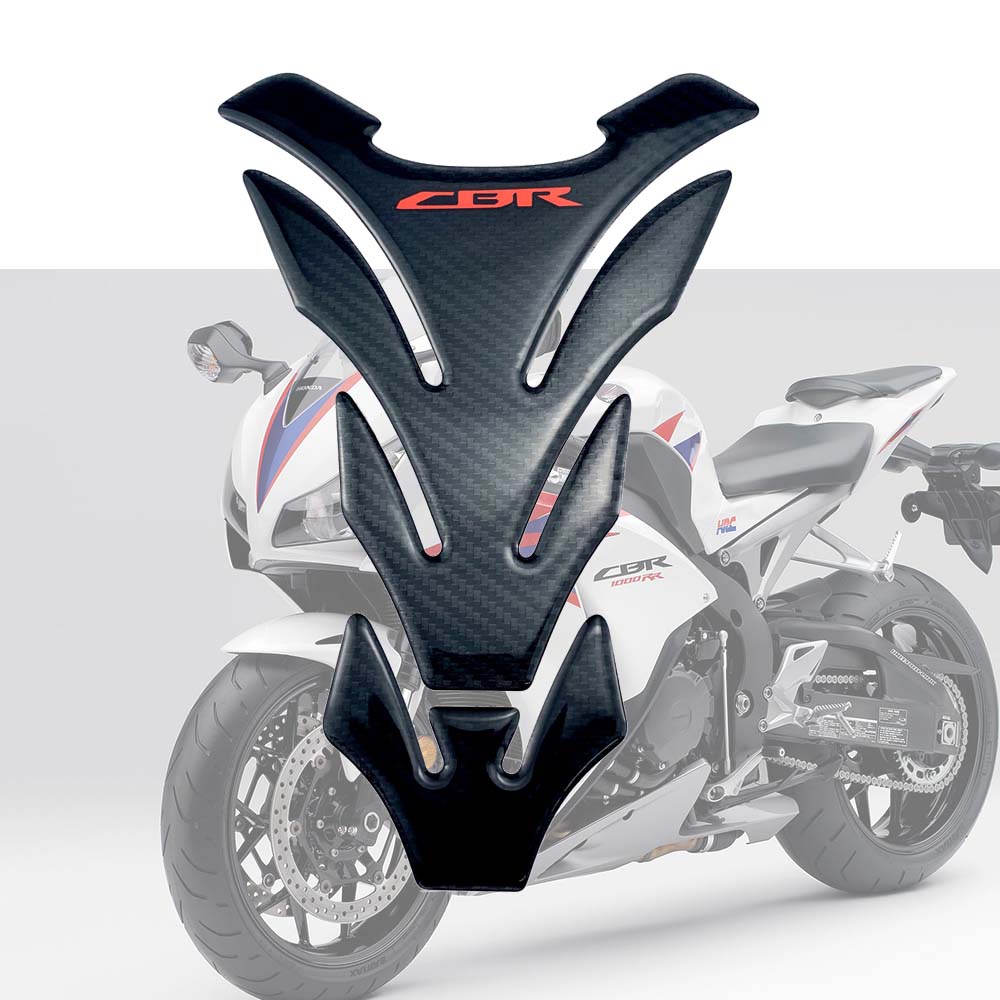 CBR1000RR CBR250R CBR500R Motorcycle Carbon Fiber Fuel Tank Mat Fuel Tank Mat Decal Protective Stick