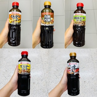 Yamamori ซอสเทริยากิ ซอสทงคัตสึ ซอสโอโคโนมิยากิ ทาโกะยากิ Teriyaki Tonkatsu Okonomiyaki Tagoyaki sauce ขนาด 500ml