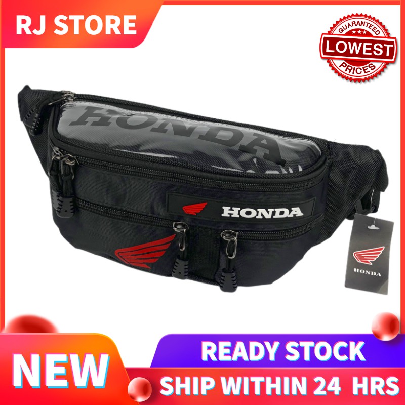 HONDA Sling Pouch Bag Shoulder Chest Beg Lelaki กระเป๋าคาดเอว Men Motor Riders