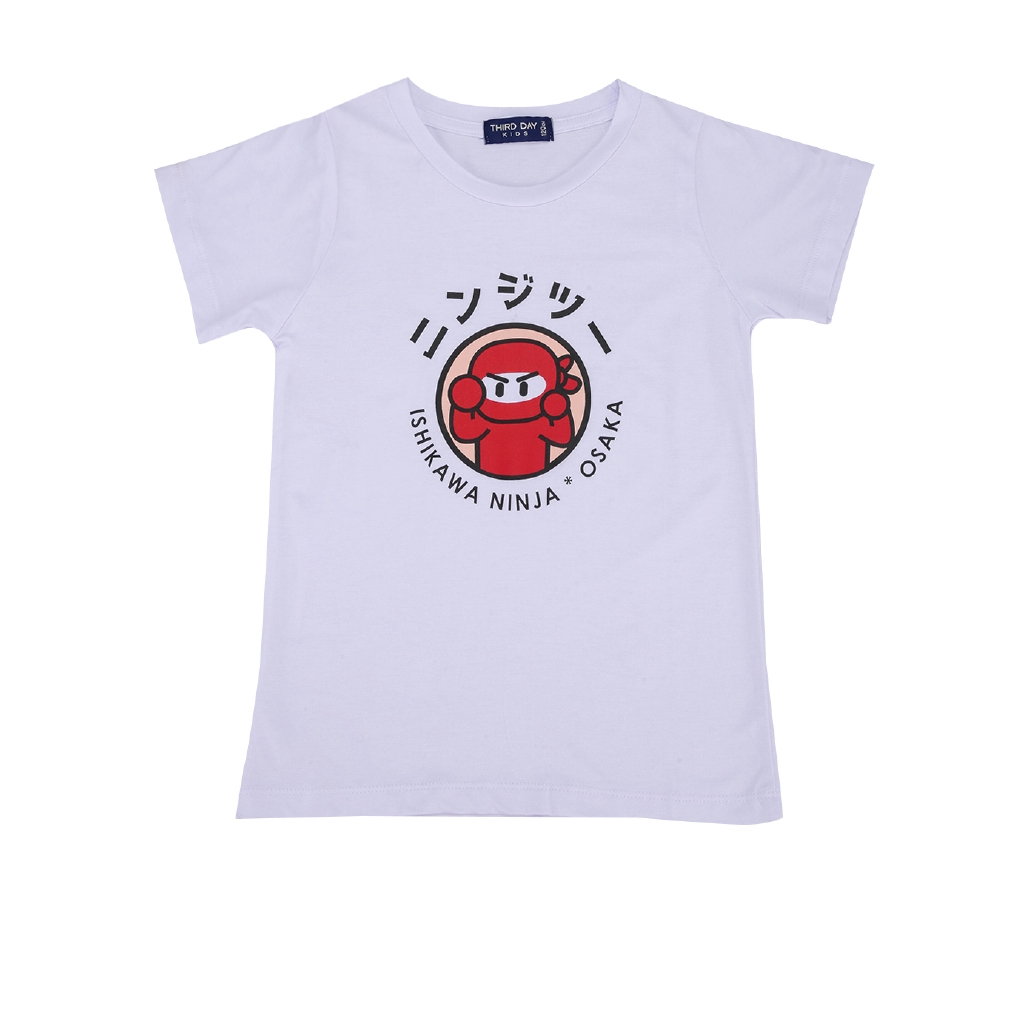 DT144 thirdday ishikawa champion เสื้อยืดเด็กวัยหัดเดินสีขาว