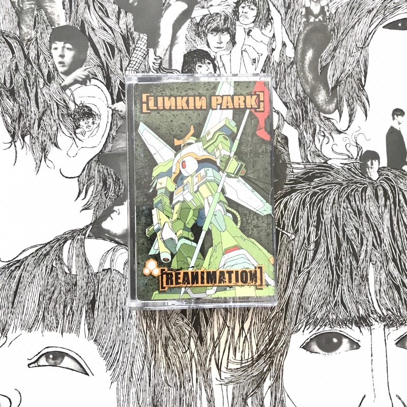 Tape Cassette เทปเพลง Linkin Park ‎/ Reanimation (2002) Nu Metal