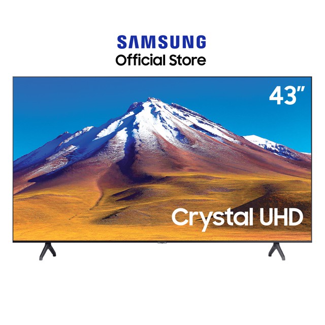 SAMSUNG 43" TU6900 Crystal UHD 4K Smart TV 43 นิ้ว(2020) รุ่น 43TU6900