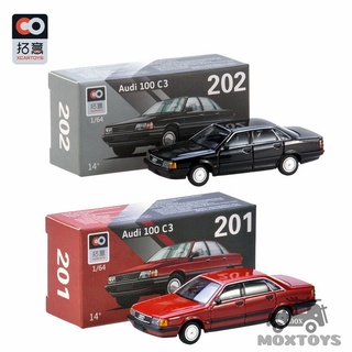 Xcartoys tuoyi โมเดลรถยนต์อัลลอย 1:64 Audi 100 C3