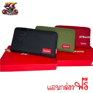 3TRacing กระเป๋าสตางค์ใบยาวSupreme_ ใส่บัตร มีหลายสี #05