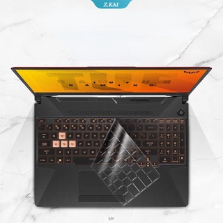 ASUS FA706 FA506 Gaming คอมพิวเตอร์โน้ตบุ๊คโปร่งใสคีย์บอร์ดฟิล์ม Tuf A15 A17 F15 กันฝุ่นและคีย์บอร์ดกันน้ำป้องกันผิวสำหรับ FA506iu FA506iv Fa506ii Fa706ii FA706iu【ZK】