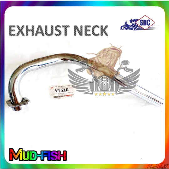 SDC YAMAHA Y15ZR Y15 EXHAUST คอ, PIPE MANIFOLD CHROME 32MM (RACING)