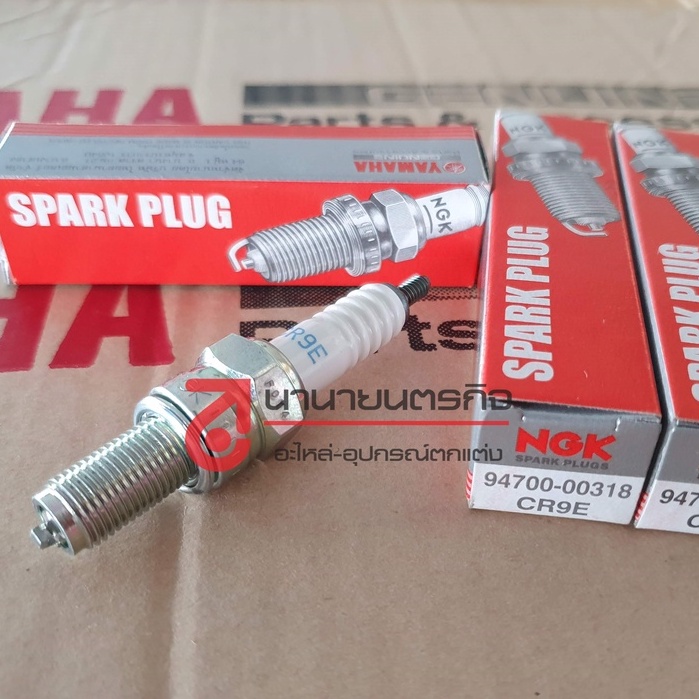 9470000318 หัวเทียน CR9E NGK R หัวเทียน YAMAHA MSLAZ R15 ตัวแรก แท้ศูนย์ 94700-00318