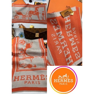 ผ้าพันคอแบรนด์เนมมือสองแท้Hermes