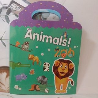 หนังสือสติ๊กเกอร์ Animals! (หนังสือมือหนึ่ง)