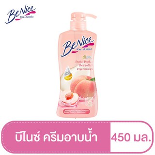 บีไนซ์ พีชชี่พีช แอนด์ เชียร์บัตเตอร์ ครีมอาบน้ำ 450 มล. BeNice Peachy Peach and Sheabutter Shower Cream 450 ml.