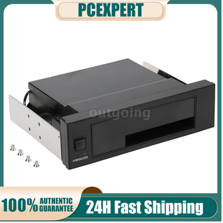 PCER◆Internal Single Bay Mobile Rack Enclosure with LED Indicator Light Support Hot-swap for 2.5/3.5inches SATA HDD SSD