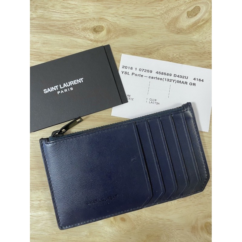 🧡Used Like New🧡 YSL Cardholder แท้💯 ซื้อจาก King Power