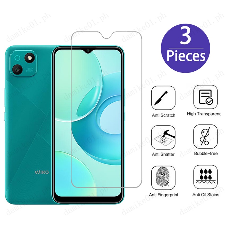 3 ชิ้น Wiko T10 ฟิล์มกระจกนิรภัยสําหรับ Wiko T50 T3 Clear Screen Protector