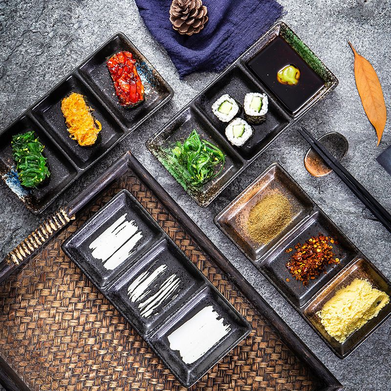 Trigrid Japanese Style sambal/Kecap/Sushiplate Container