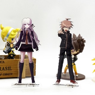 danganronpa 1 naegi makoto kiri kyouko โมเดลตุ๊กตาอะคริลิกของเล่นสําหรับเด็ก